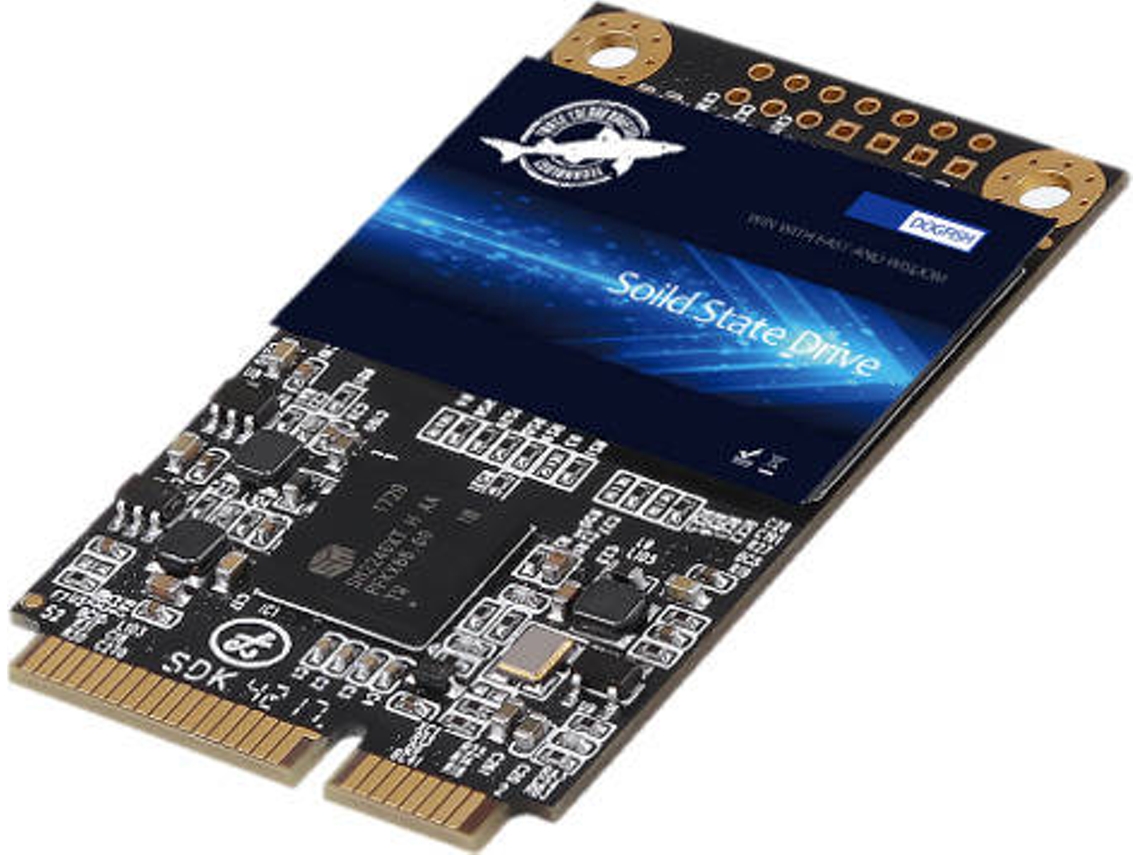 Disco SSD Interno DOGFISH mSATA Blue 1TB 3D NAND SATA (1 TB - SATA III - 6Gb/s)