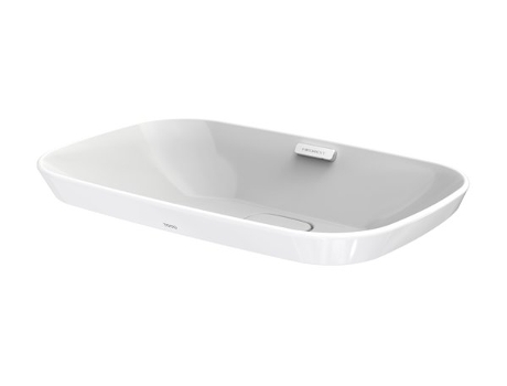 Lavatório de Bancada TOTO Neorest Sem Furo para Torneira com Descarga 596X397Mm Cefiontect Lw3716Hy