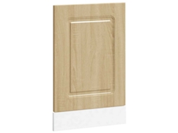 Painel Máquina Lavar Louça Carvalho Sonoma Kalmar 45x1,5x67 cm