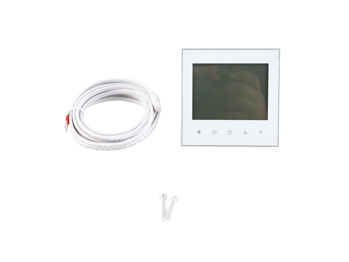 Yuru termostato Digital de Aquecimento por Chão Elétrico 16a com Tela Lcd Touchscreen e Controle de Temperatura Salão