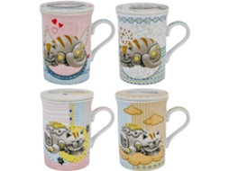 Caneca - copo com filtro 4 unidades