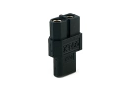 Conector de Conversão Integrado Hota Preto, Ficha Fêmea Tx60 para Ficha Macho Xt30 para Drones Fpv Rc MDUG