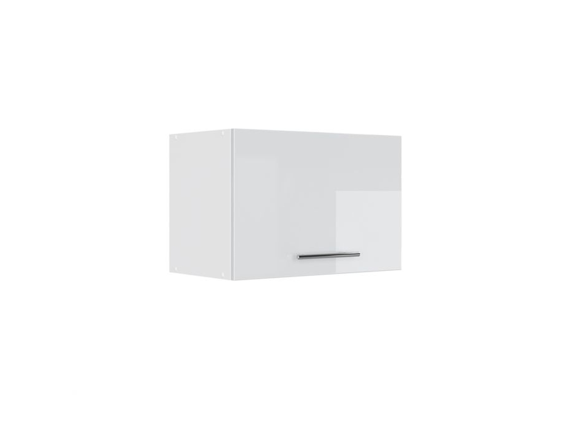 Móvel de parede para banheiro Vicco Fame-Line, branco alto brilho, 60 x 40 cm plano