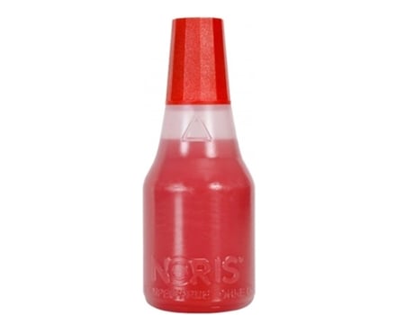 Tinta Para Carimbos, Vermelha, 25 Ml Noris