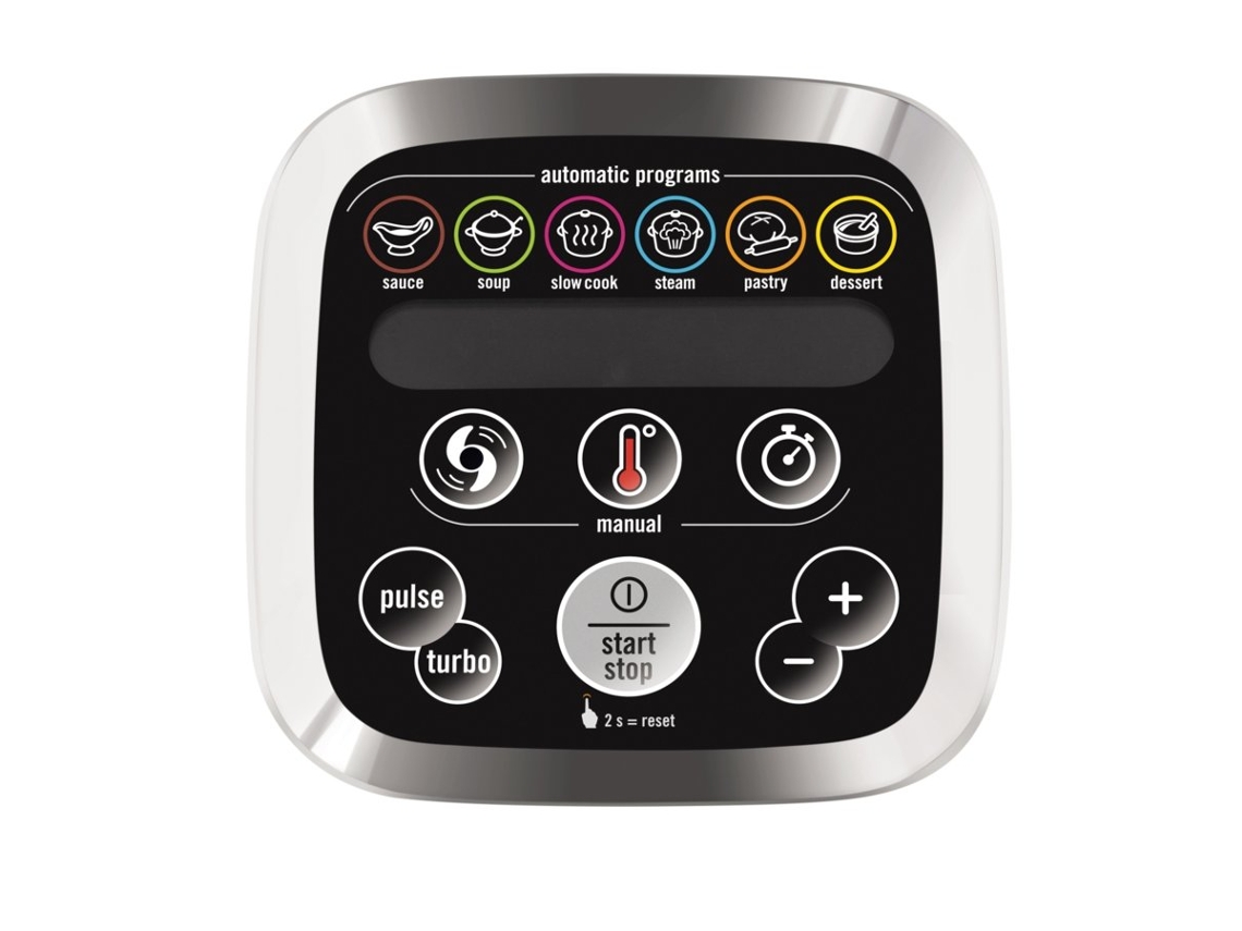 Robô de Cozinha MOULINEX Cuisine Companion HF800A13 (4.5 L - 1550 W - 5 acessórios)