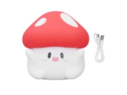 Primerox luz Noturna Cogumelo 800mah para Bebê Mesa de Cabeceira Luz Ambiente Cute Design Animado