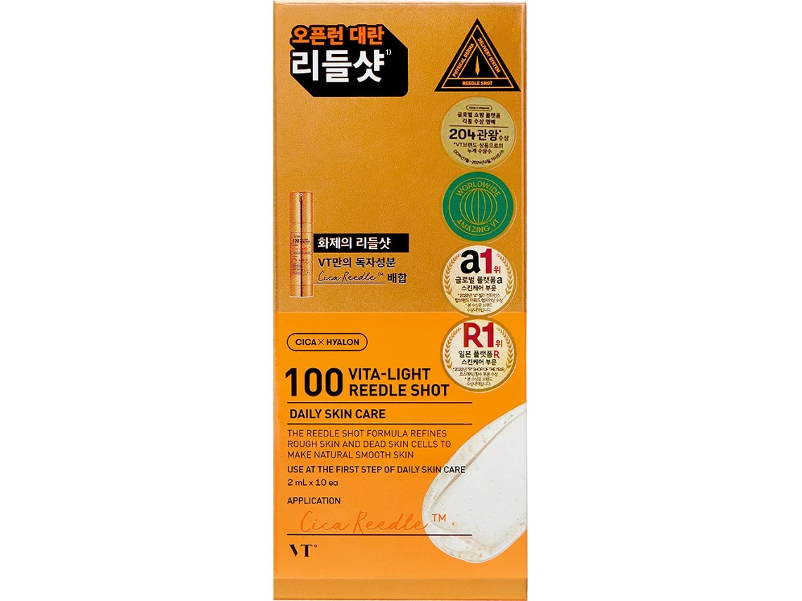 Vt Cosmetics 100 Vita-light Reedle Shot - Sérum Em Saquetas 100 Ml