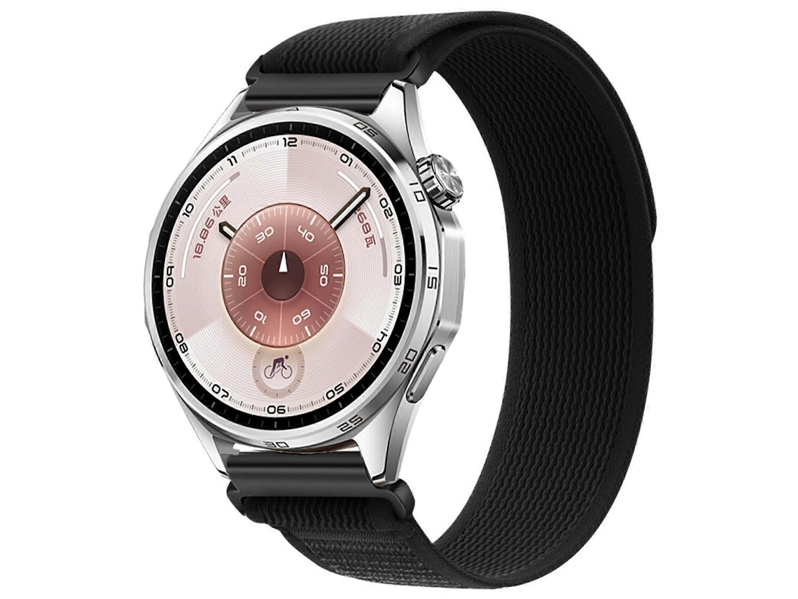 Pulseira De Nylon Wild Path Loop Com Fecho De Velcro Para Huawei Watch Gt 6 46mm