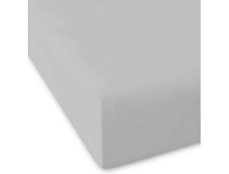 Lençol de Baixo  Pure (Cinzento - 100% Percal Algodão - 200x200+28 cm)