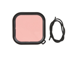 Filtros De Mergulho Para Hero 10 11 Black Capa Impermeável Correção De Cor Quadrada Para Fotografia Submarina Rosa