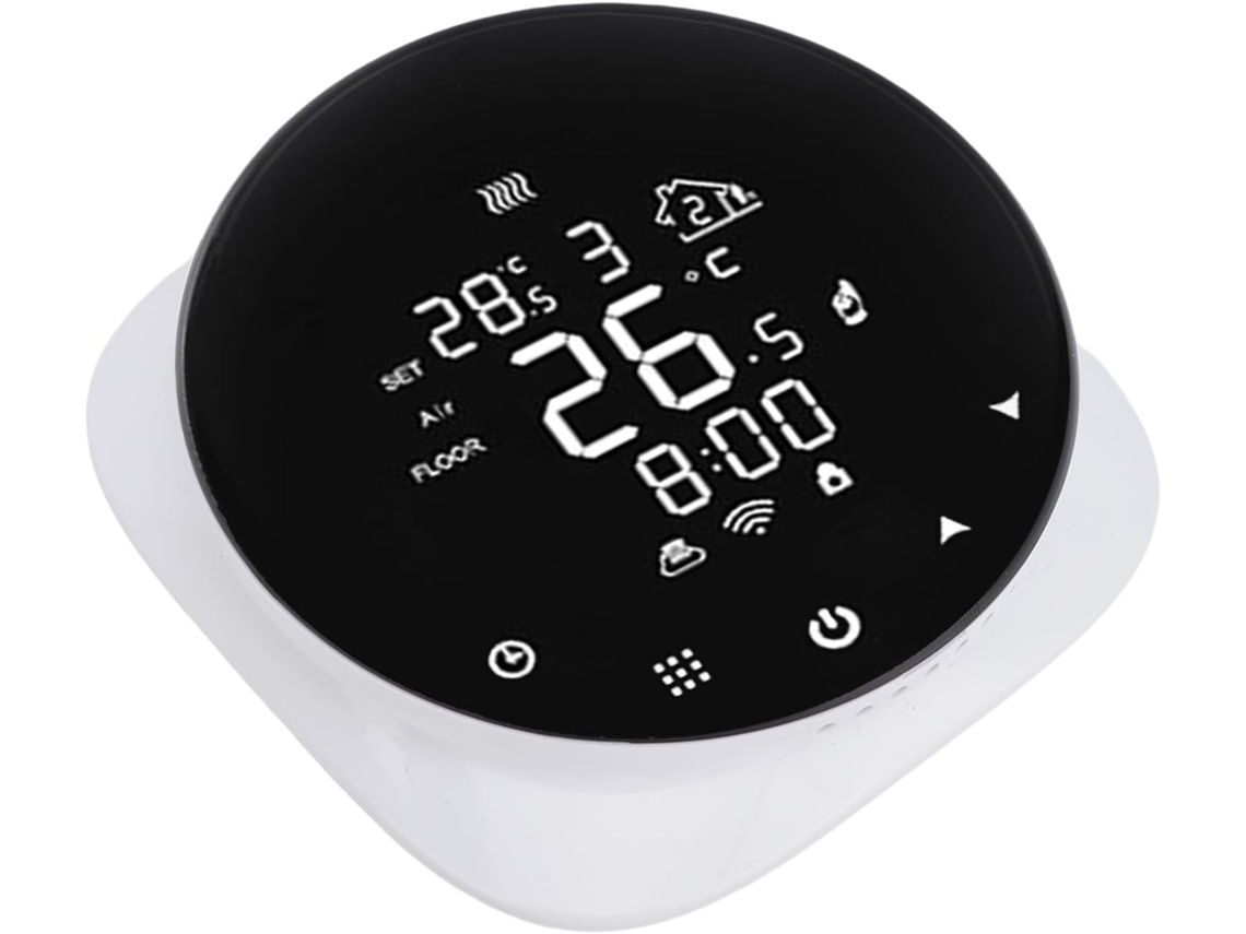 Termostato Programável SFUSHOS com Wi-Fi para Aquecimento de Piso Radiante Elétrico