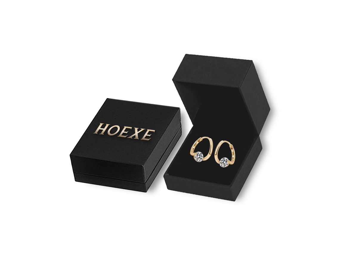Brincos de Diamante Elegantes para Mulher da Marca LAXISCREED