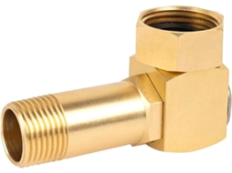 Adaptador Para Mangueira De Jardim, Peça Profissional Em Latão, Rosca