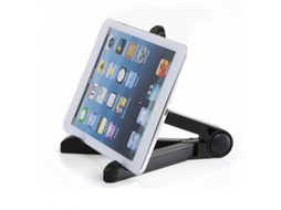 Suporte Ajustável para Tablet, Dobrável Celular Mesa, Preto AQUAFORGE