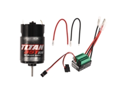 Mali motor de Escova 550 e Esc de 65a À Prova D'água para Carro e Barco Rc Acessórios de Carro Rc