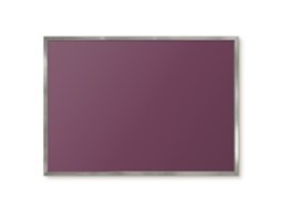 Magnetic Glass Board Violet For The Hall Espelharte (70x50 Cm)
