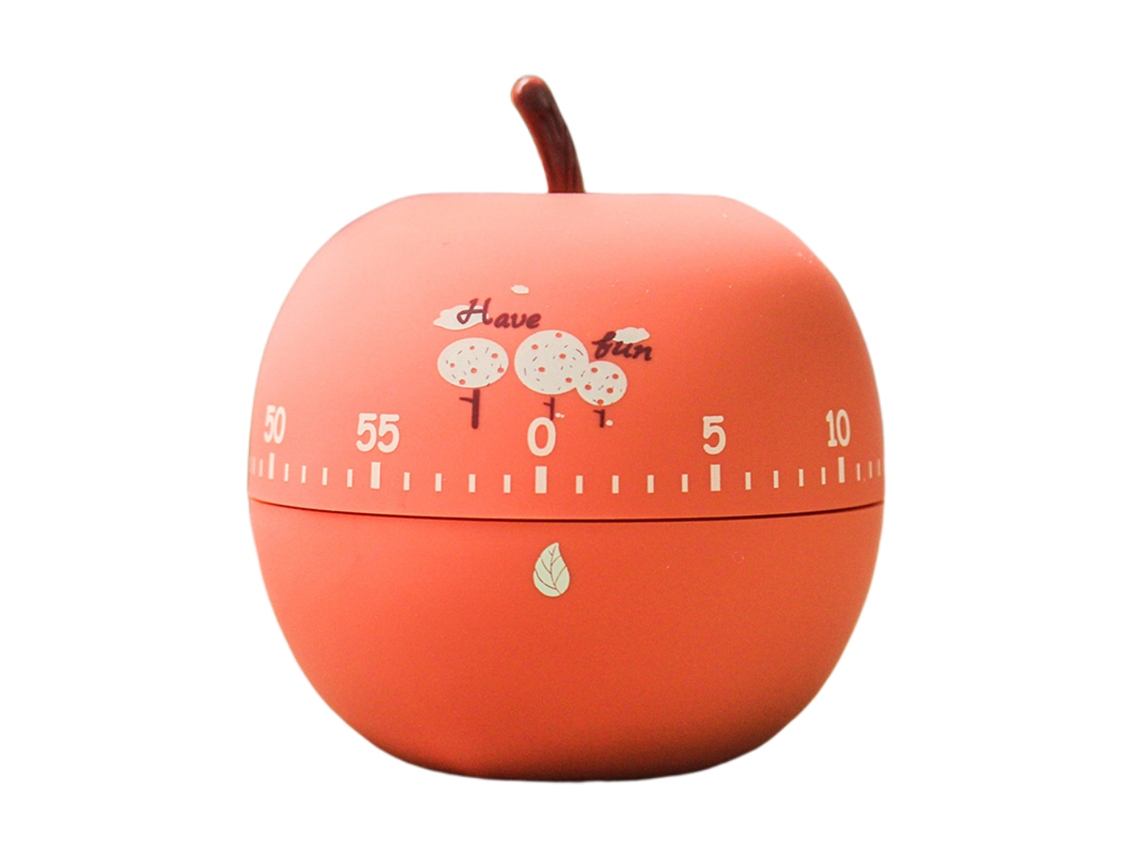 Temporizador De Cozinha Justup Frutas Doces, Temporizador De Cozinha Manual Divertido Com Formato Maçã, Alarme Para Cozinha