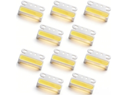Luz De Sinalização Lateral Sanwan 24v Led Para Caminhões, À Prova D Água, Âmbar E Branca, 42 Leds, 2 Modos De Iluminação