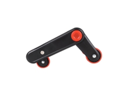 Máquina de Treino Abdominal 2pcs Rolo de Força Slimming Cintura e Barriga para Musculação S/MARCA