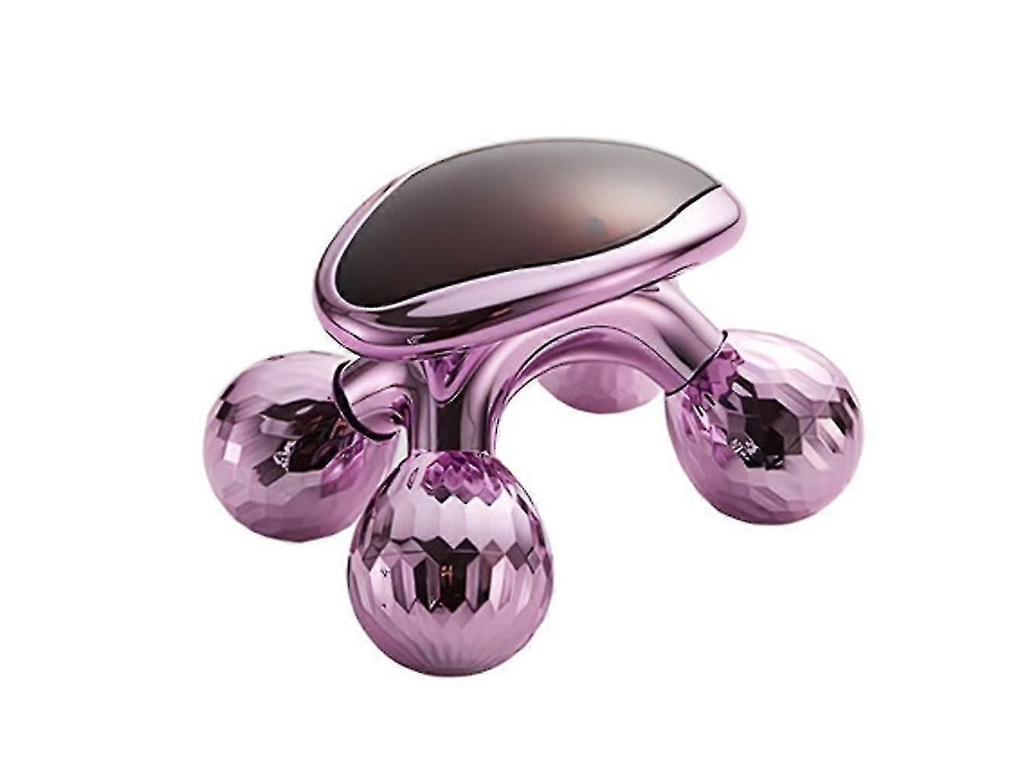 Massageador Facial com Rolos, Aparelho de Tonificação e Lifting Roxo GOKOCO