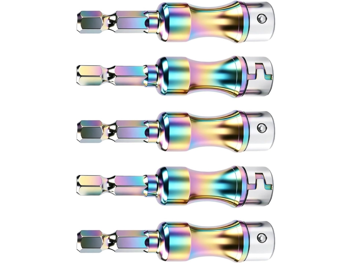 Chave Allen Com Encaixe Estendido De 8mm, Ferramenta De Impacto Para Mecânicos Em Espaços Apertados, Conjunto De Chaves
