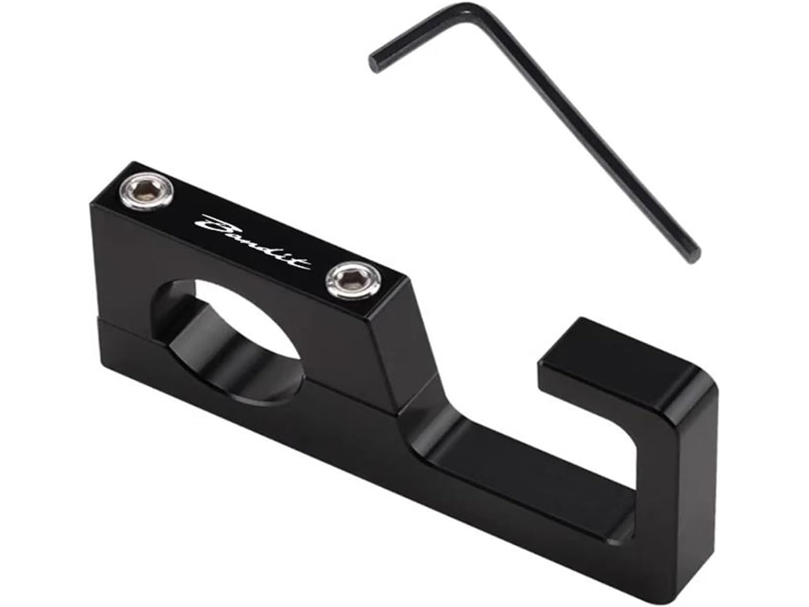 Gancho Para Capacete De Motocicleta Para Suzuki Bandit Gsf 250 600 600s 650 650s 650n 1200 1250 650s (preto)