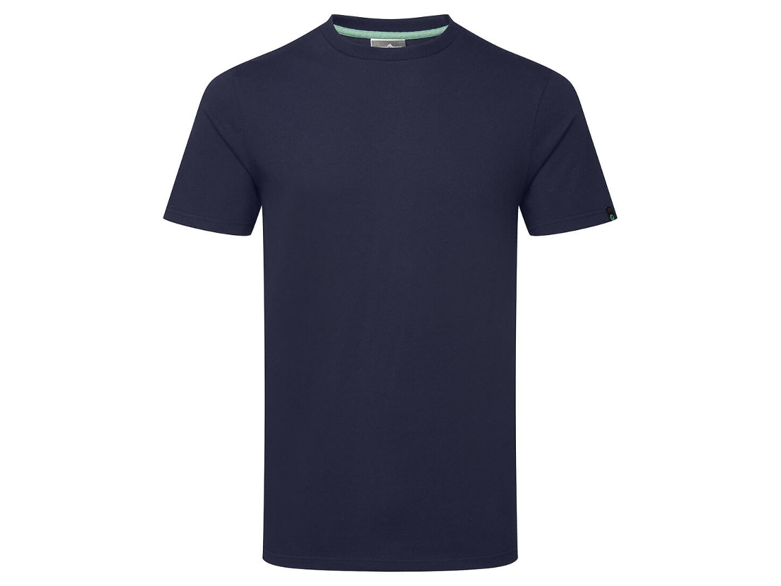 T-shirt De Algodão Orgânico Reciclável – Sustentável E Confortável Preto / S