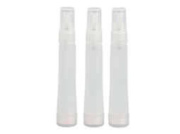 3 Pack Atomizador De Perfume Recargable Transparente 10ml Com Tampa Antipoeira E Design Único