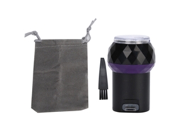 Afeitadora Eléctrica Portátil Multifuncional Uv Para Barba Com Trimmer Preta (micro Usb)