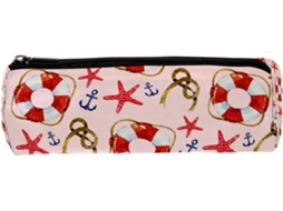Isso salva vidas em formato de estrela do mar com cordão, ideal para lápis, artigos de papelaria, organizador de mesa e muito mais.