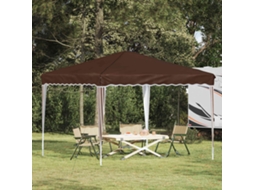 Vidaxl Tenda De Festa Pop-up 288 X 288 X 245 Cm Castanho Tecido Oxford