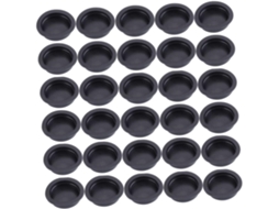 Tampa De Fundo Camada Única Para Cofrinho E Figura Gesso, 100 Peças Pretas