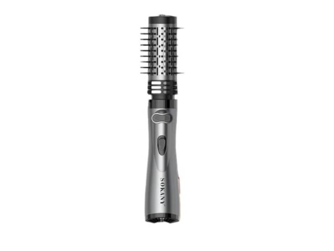 Escova Rotativa De Ar Quente 3 Em 1 Sokany Sk 15006 Cinzento