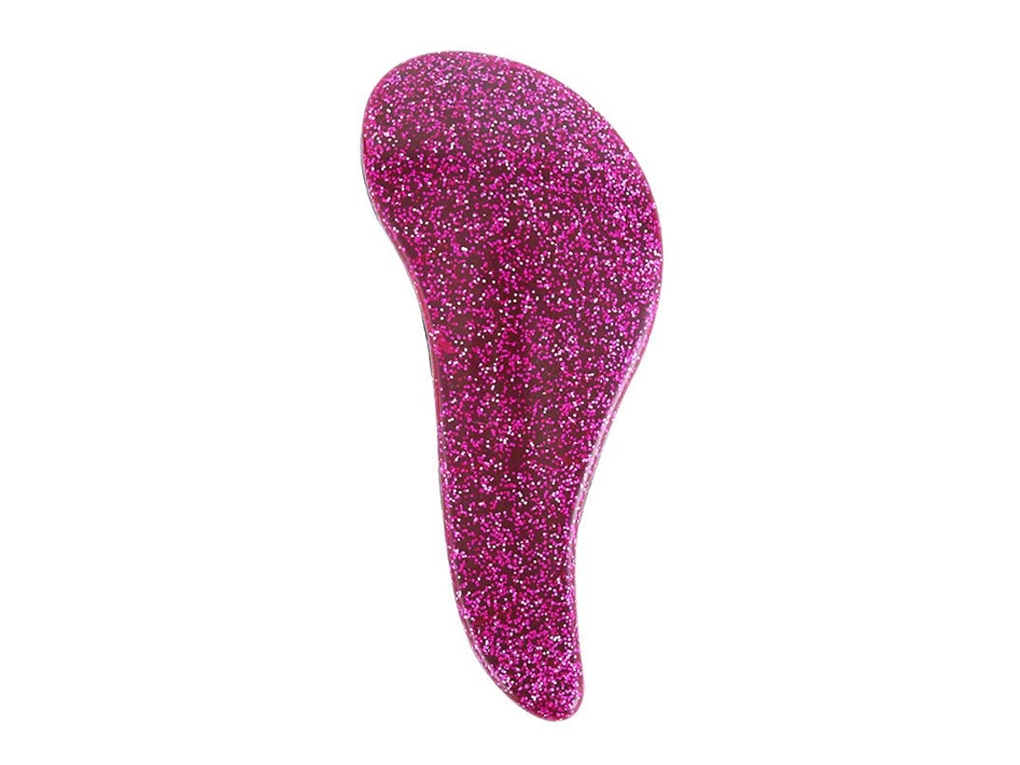 (rosa) Escova De Massagem Capilar Prática Em Formato De Estrela Com Design De Cabo Ergonômico.