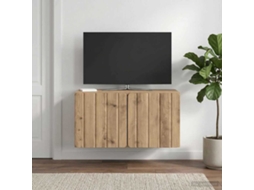 Vidaxl Gabinete De Tv De Parede 59,5 X 31 X 30 Cm Carvalho Arttisan