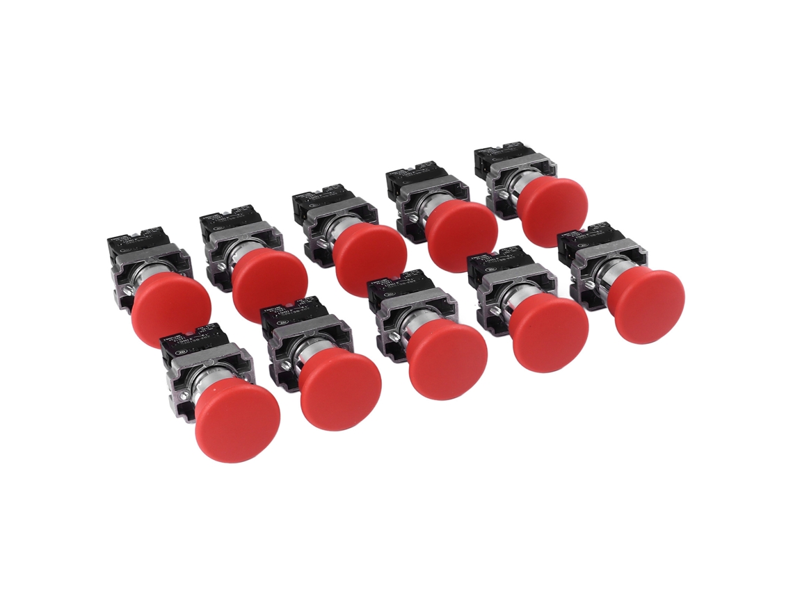 Laxiscreed Botão De Reset Automático Para Equipamentos Industriais Com Funcionalidade Start-stop