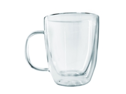Caneca Cristal Dupla Parede