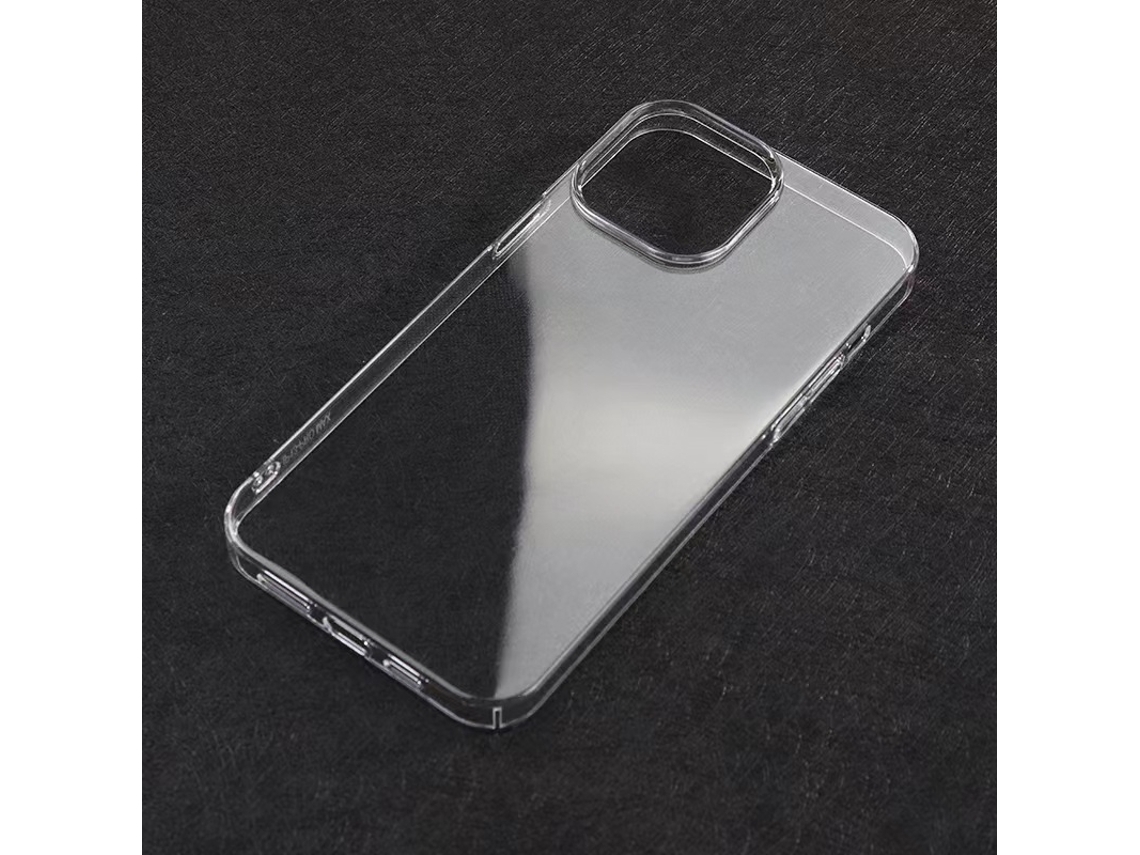 2 Capas Para Iphone 17 Pro Max, Totalmente Rígidas, Em Acrílico Policarbonato Brilhante, Com Orifício Grande.