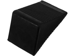 Almofada De Suporte De Carga Triangular Portátil De Borracha Preta Resistente