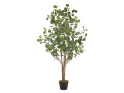 Eucalipto Artificial 150 Cm Planta Artificial Com Tronco De Madeira Natural