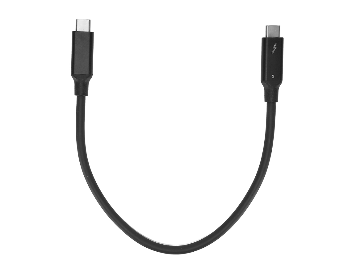 Mali cabo de Dados Usb c 40gbps 100w de Alta Velocidade 0.3m Compatível com Thunderbolt3 Dell Xps13 Macbook Pro
