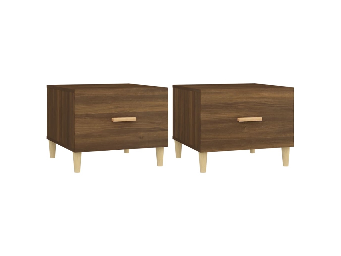 Coffee Table, Coffee Tables Vidaxl Marrom Madeira Processada (n/a)