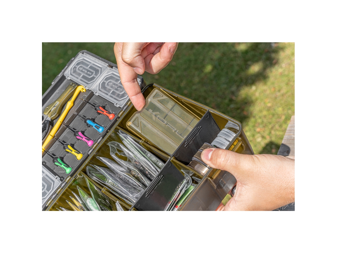 Caixa de Isco com 4 Ranhuras KORUM Bits Blox