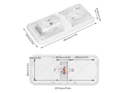 Lâmpada De Teto Led 8w Laxiscreed Com 600lm Para Iluminação Eficiente E Ambiente Moderno