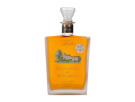 Aguardente Grappa BERTA Castelleto dell'Annunziata Grappa Piemontese (0.7 L - 1 Unidade)