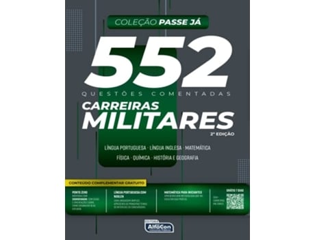 Livro Passe Já - Carreiras Militares de Alfacon Equipe (Português)