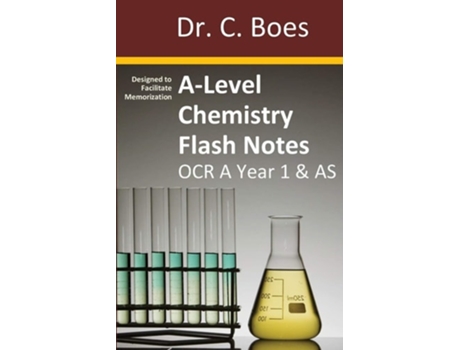 Livro A-level Chemistry Flash Notes Ocr A Year 1 Amp As De Dr C Boes (inglês)