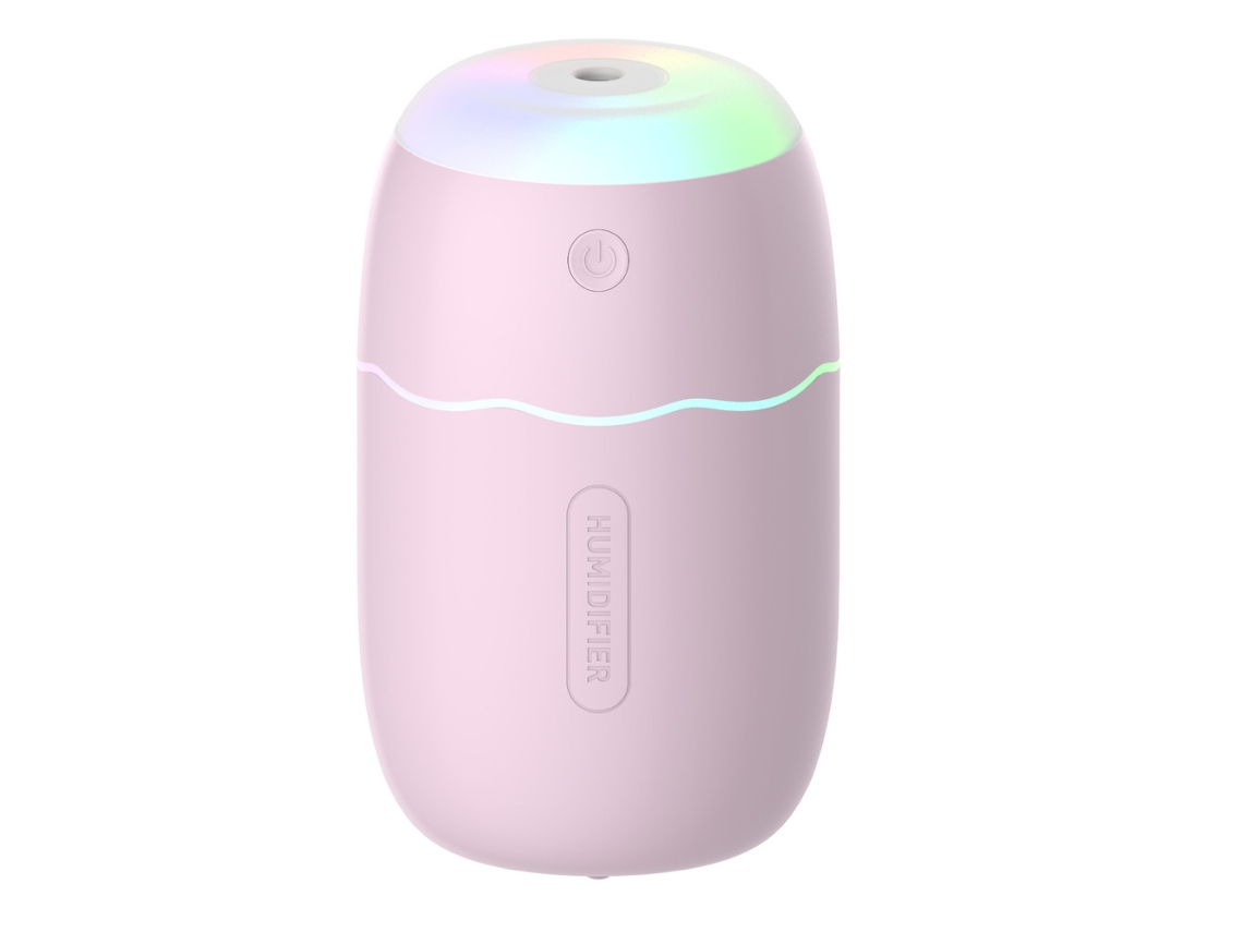 Mini Humidificador de Névoa Luz Noturna Desligamento Automático COZEVDNT