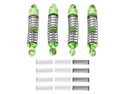 Conjunto De Amortecedores Dianteiro/traseiro De Liga De Alumínio Para Carro Rc Com Molas 0.55 0.65 0.75 (4 Peças)