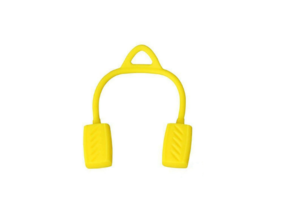 Treinador Muscular Facial (amarelo), Para Os Músculos Mastigatórios, Da Mandíbula E Região Orofacial.